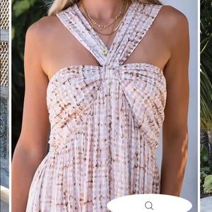 Beautiful brand new with tags Desert Wishes Maxi dress size Large